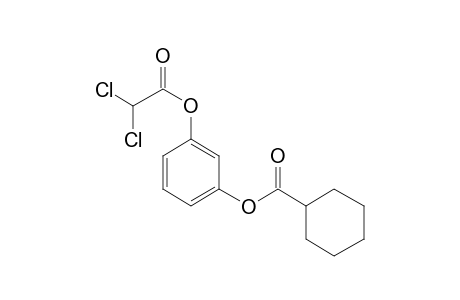 1,3-Benzenediol, o-cyclohexanecarbonyl-o'-dichloroacetyl-