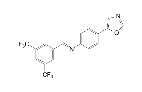 5-{p-{[3,5-bis(trifluoromethyl)benzylidene]amino}phenyl}oxazole