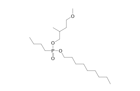 Butylphosphonic acid, 4-methoxy-2-methylbutyl nonyl ester