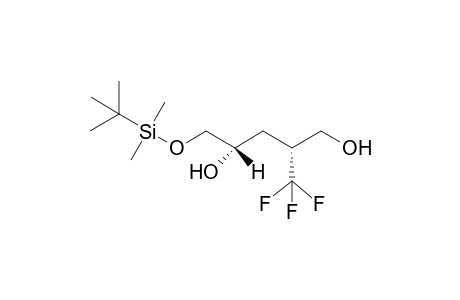 (2R,4S)-5-[tert-butyl(dimethyl)silyl]oxy-2-(trifluoromethyl)pentane-1,4-diol