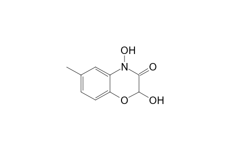 2H-1,4-Benzoxazin-3(4H)-one, 2,4-dihydroxy-6-methyl-