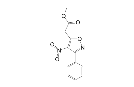 METHYL-(3-PHENYL-4-NITROISOXAZOL-5-YL)-ACETATE