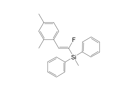 (E)-[1-Fluoro-2-(2',4'-dimethylphenyl)vinyl]methyldiphenylsilane