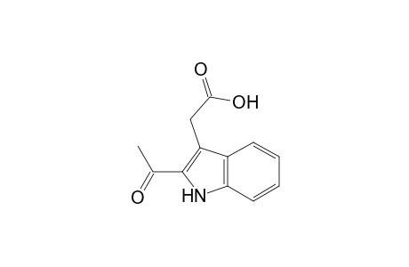 2-(2-acetyl-1H-indol-3-yl)acetic acid