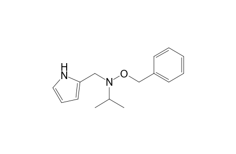 O-Benzyl-N-isopropyl-N-(pyrrol-2-ylmethyl)hydroxylamine