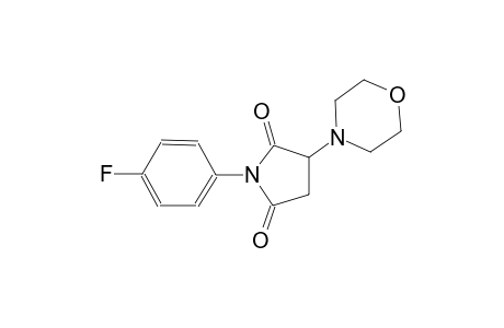 1-(4-fluorophenyl)-3-(4-morpholinyl)-2,5-pyrrolidinedione