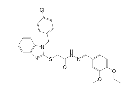 acetic acid, [[1-[(4-chlorophenyl)methyl]-1H-benzimidazol-2-yl]thio]-, 2-[(E)-(4-ethoxy-3-methoxyphenyl)methylidene]hydrazide
