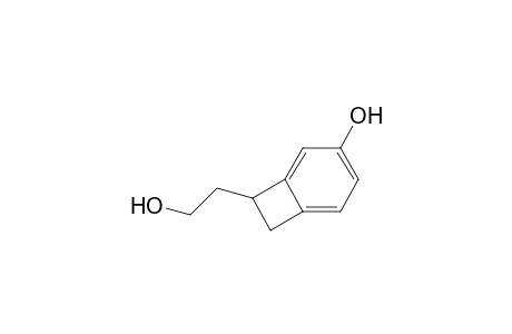 8-(2-Hydroxyethyl)bicyclo[4.2.0]octa-1,3,5-trien-2-ol