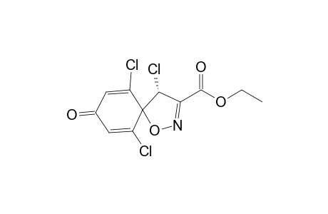 Ethyl (4R)-4,6,10-trichloro-8-oxo-1-oxa-2-azaspiro[4.5]deca-2,6,9-triene-3-carboxylate