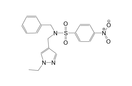 benzenesulfonamide, N-[(1-ethyl-1H-pyrazol-4-yl)methyl]-4-nitro-N-(phenylmethyl)-
