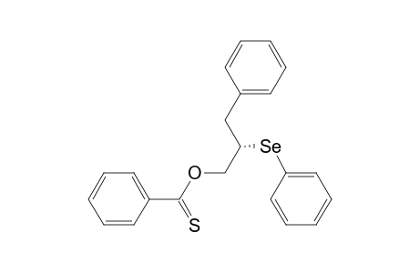 Benzenecarbothioic acid, S-[3-phenyl-2-(phenylseleno)propyl]ester