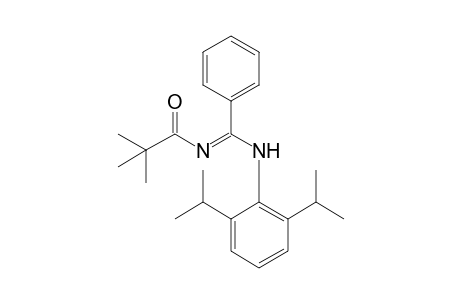N-[(2,6-Diisopropylphenylamino)phenylmethylene]-2,2-dimethylpropionamide
