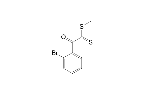 2-(2-BROMOPHENYL)-2-OXOTHIOETHANOIC-ACID-METHYLESTER