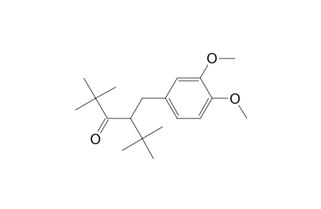 3-Hexanone, 4-[(3,4-dimethoxyphenyl)methyl]-2,2,5,5-tetramethyl-