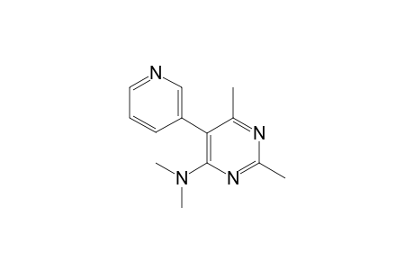 4-Dimethylamino-2,6-dimethyl-5-(pyridin-3'-yl)-pyrimidine