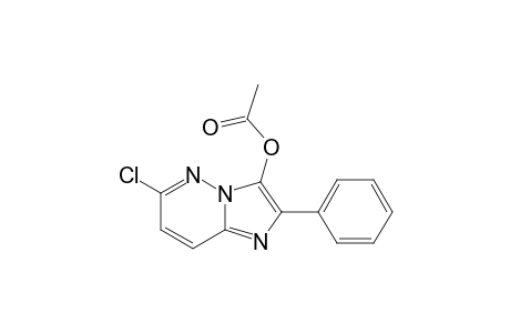 6-CHLORO-2-PHENYL-IMIDAZO-[1.2-B]-PYRIDAZIN-3-YL-ACETATE