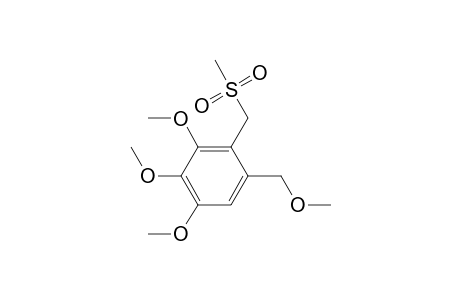 3,4,5-Trimethoxy-2-methylsulfonylmethylbenzyl methyl ether