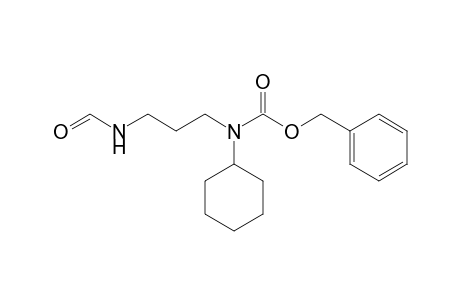 N-[3-(N-benzyloxycarbonyl-N-cyclohexylamino)propyl]formamide