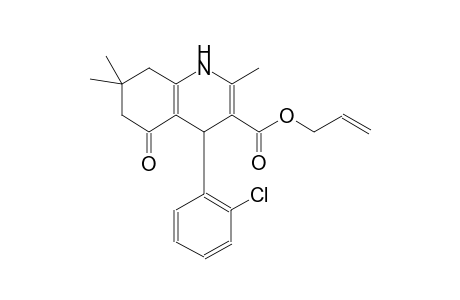 allyl 4-(2-chlorophenyl)-2,7,7-trimethyl-5-oxo-1,4,5,6,7,8-hexahydro-3-quinolinecarboxylate