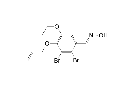 4-(allyloxy)-2,3-dibromo-5-ethoxybenzaldehyde oxime