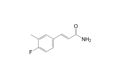 3-(4-Fluoro-3-methylphenyl)acrylamide