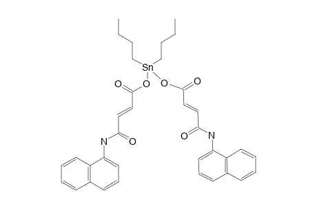 BIS-[3-(N-NAPHTHYLAMINOCARBONYL)-2-PROPENOIC-ACID]-DIBUTYL-TIN-(IV)