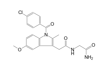 1H-indole-3-acetamide, N-(2-amino-2-oxoethyl)-1-(4-chlorobenzoyl)-5-methoxy-2-methyl-
