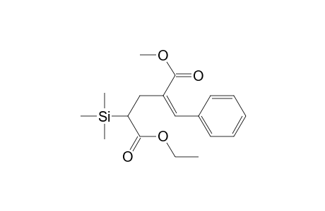 5-Ethyl 1-Methyl 2-Benzylidene-4-(trimethylsilyl)pentanedioate