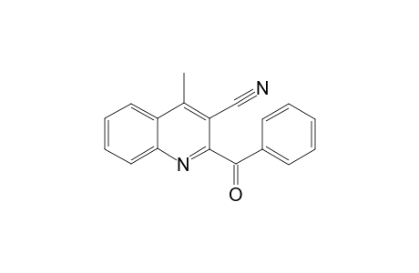 2-Benzoyl-4-methylquinoline-3-carbonitrile