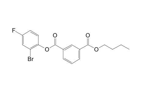 Isophthalic acid, 2-bromo-4-fluorophenyl butyl ester