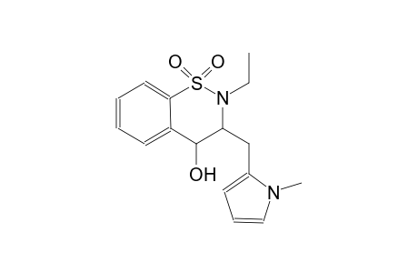 2H-1,2-benzothiazin-4-ol, 2-ethyl-3,4-dihydro-3-[(1-methyl-1H-pyrrol-2-yl)methyl]-, 1,1-dioxide