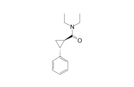 TRANS-2-PHENYL-CYCLOPROPAN-1-CARBONSAEUREDIETHYLAMID