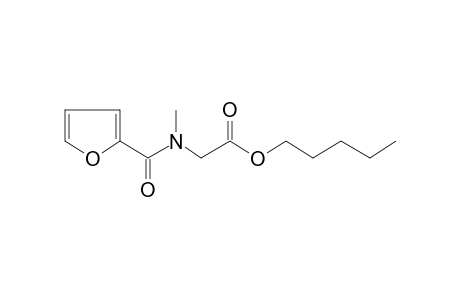 Sarcosine, N-(2-furoyl)-, pentyl ester