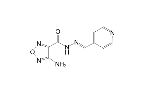 Furazan-3-carbohydrazide, 4-amino-N2-(4-pyridylmethylene)-