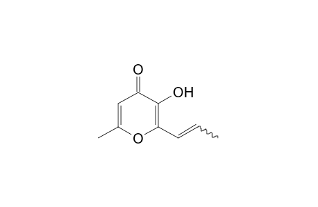 3-hydroxy-6-methyl-2-propenyl-4H-pyran-4-one