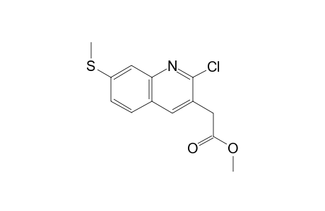 Methyl 2-[2-chloro-7-(methylthio)quinolin-3-yl]acetate