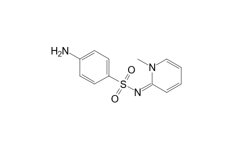 (NZ)-4-amino-N-(1-methyl-2-pyridinylidene)benzenesulfonamide