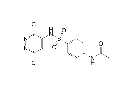 4'-[(3,6-dichloro-4-pyridazinyl)sulfamoyl]acetanilide