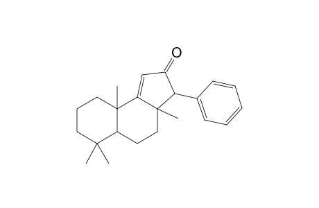 3a,6,6,9a-Tetramethyl-3-phenyl-3,3a,4,5,5a,6,7,8,9,9a-decahydrocyclopenta[a]naphthalene-2-one