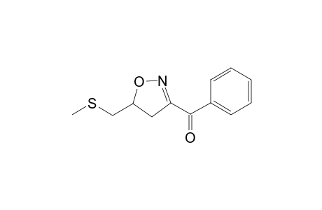 3-Benzoyl-5-methylthiamethyl-4,5-dihydroisoxazole