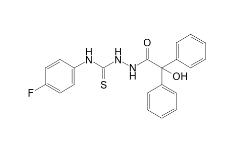 1-(diphenylglycoloyl)-4-(p-fluorophenyl)-3-thiosemicarbazide