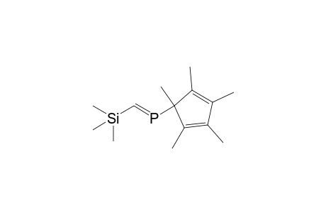 (Pentamethylcyclopentadienyl)[(trimethylsilyl)methylene]phosphane