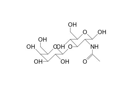 2-Acetamido-2-deoxy-3-O-(.beta.-D-galactopyranosyl).beta.-D-glucopyranose