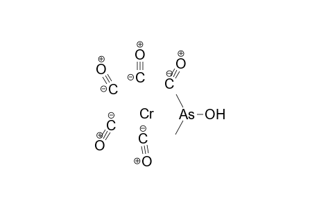 Chromium dimethylarsinous acid pentacarbonyl
