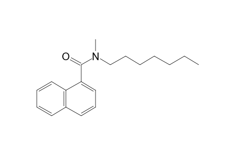 1-Naphthamide, N-methyl-N-heptyl-