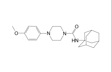 1(2H)-Pyrazinecarboxamide, tetrahydro-4-(4-methoxyphenyl)-N-tricyclo[3.3.1.1(3,7)]dec-1-yl-
