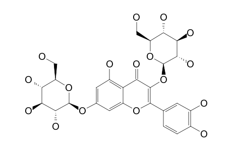 QUERCETIN-3,7-O-BETA-D-DIGLUCOPYRANOSIDE