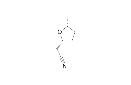 cis-(5-Methyltetrahydrofuran-2-yl)acetonitrile