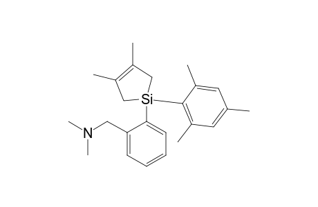 1-[2-(Dimethylaminomethyl)phenyl]-1-(2,4,6-trimethylphenyl)-3,4-dimethyl-1-silacyclopent-3-ene