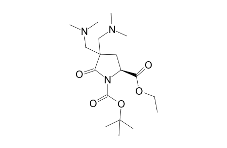 Ethyl 1-(tert-Butoxycarbonyl)-4,4-bis(dimethylamino)pyroglutamate